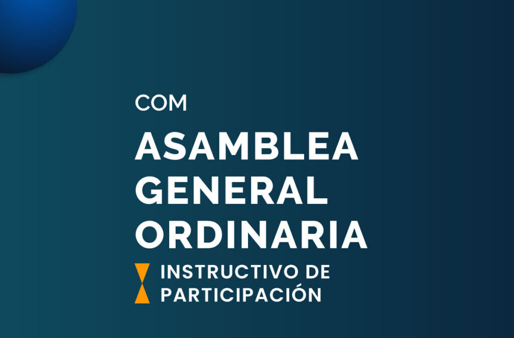 ASAMBLEA GENERAL ORDINARIA 28/10/2021